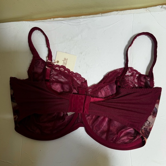 Panache NEW Jasmine Lace Under Wire Bra Autumn Floral 6951 Balconette Size 38JJ - Picture 3 of 16